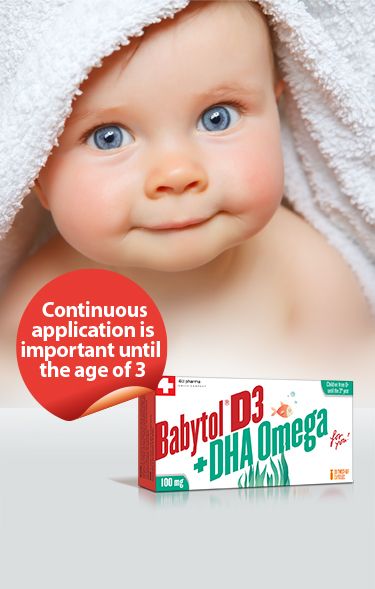 Babytol D3 + DHA Omega for you!