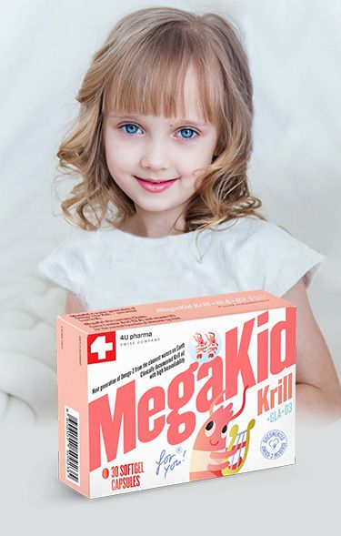 MegaKid Krill + GLA + D3 for you!