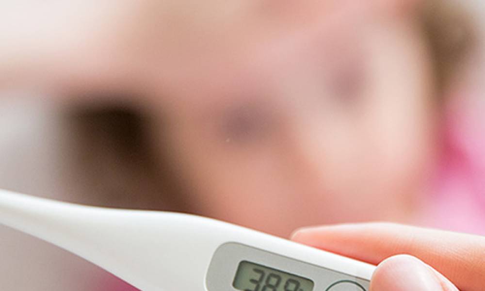 Visoka temperatura kod djece 