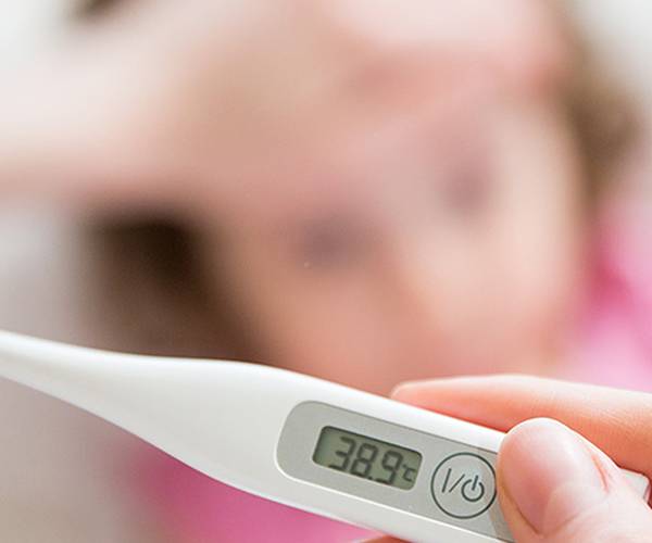Visoka temperatura kod djece 