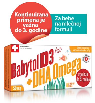 Babytol D3 + DHA Omega for you! 50 mg DHA