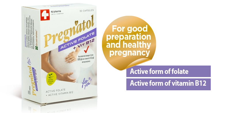 Pregnatol Active Folate + Vit B12 for you!