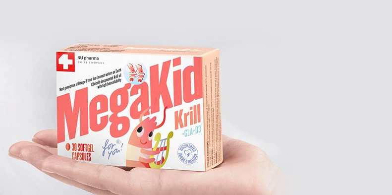 MegaKid Krill + GLA + D3 for you!