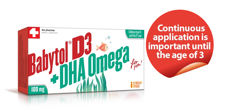 Babytol D3 + DHA Omega for you!