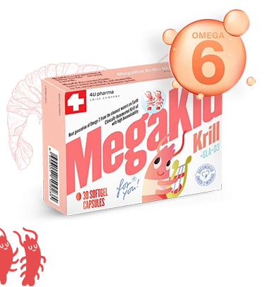 MegaKid Krill + GLA + D3 for you!