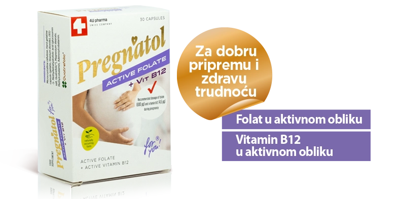Pregnatol Active Folate + Vit B12 for you!