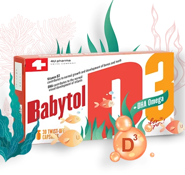 Babytol D3 + DHA Omega for you!